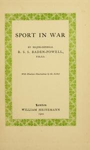 Tapa de Sport in war