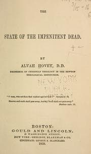 Tapa de The state of the impenitent dead