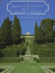 Tapa de A legacy of excellence : the story of Villa I Tatti