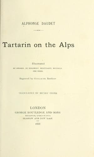 Tapa de Tartarin on the Alps