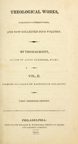 Tapa de Theological works