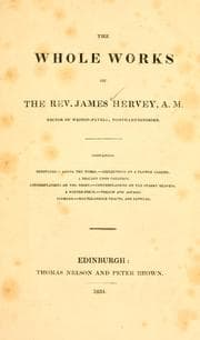 Tapa de The whole works of the Rev. James Hervey, A.M