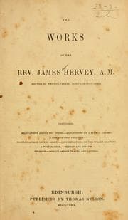 Tapa de The works of the Rev. James Hervey, A.M