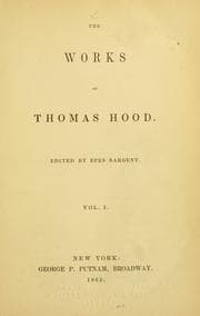 Tapa de The works of Thomas Hood
