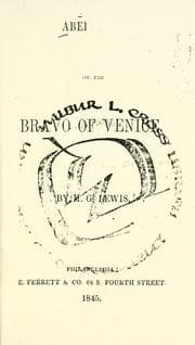 Tapa de Abellino, or, The bravo of Venice