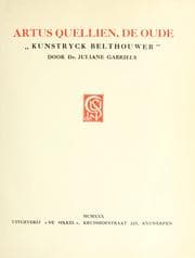 Tapa de Artus Quellien, de Oude, "kunstryck belthouwer"