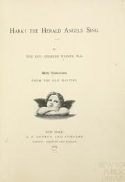 Tapa de Hark! the herald angels sing