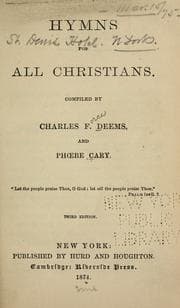 Tapa de Hymns for all Christians