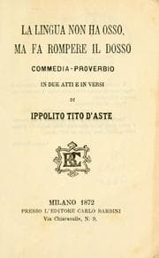Tapa de La lingua non ha osso, ma fa rompere il dosso