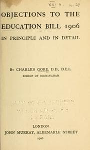 Tapa de Objections to the Education bill, 1906