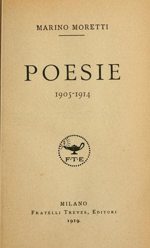 Tapa de Poesie, 1905-1914.