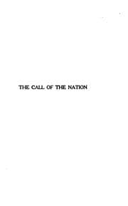 Tapa de The call of the nation