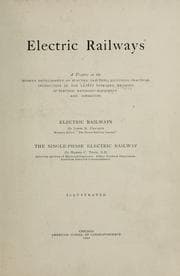 Tapa de Electric railways
