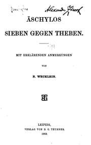 Tapa de Sieben gegen Theben