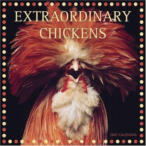 Tapa de Extraordinary Chickens 2007 Wall Calendar