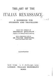 Tapa de The art of the Italian Renaissance