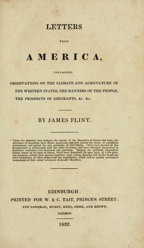 Tapa de Letters from America