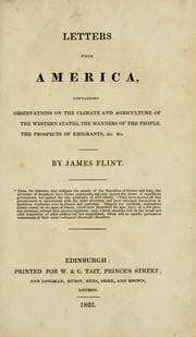 Tapa de Letters from America