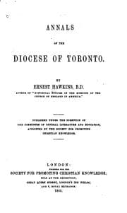 Tapa de Annals of the Diocese of Toronto