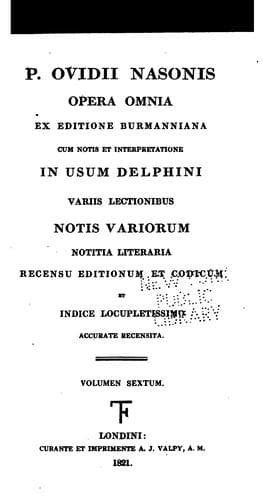 Tapa de Opera omnia