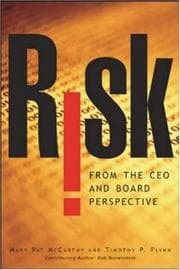 Tapa de Risk from the CEO and board perspective