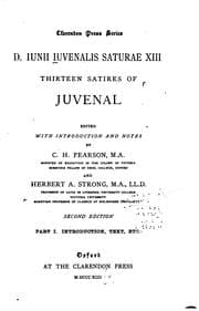 Tapa de D. Iunii Iuvenalis Saturæ XIII