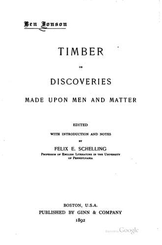 Tapa de Timber