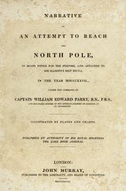 Tapa de Narrative of an attempt to reach the North Pole