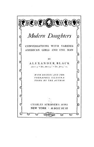 Tapa de Modern daughters