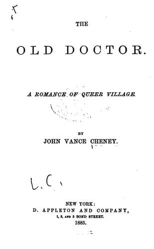 Tapa de The old doctor.