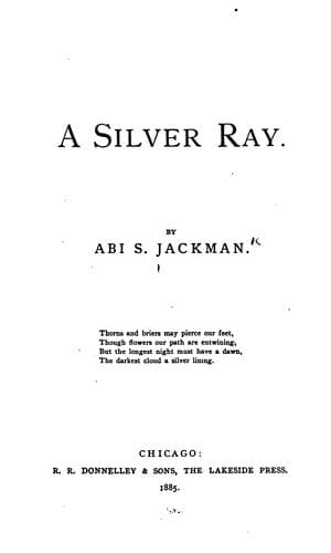 Tapa de A silver ray