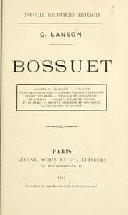 Tapa de Bossuet