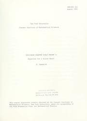 Tapa de Euclidean quantum field theory.  I: Equations for a scalar model
