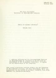 Tapa de Spaces of Riemann surfaces as bounded domains