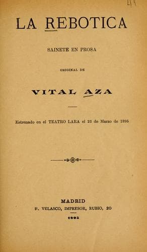 Tapa de La rebotica