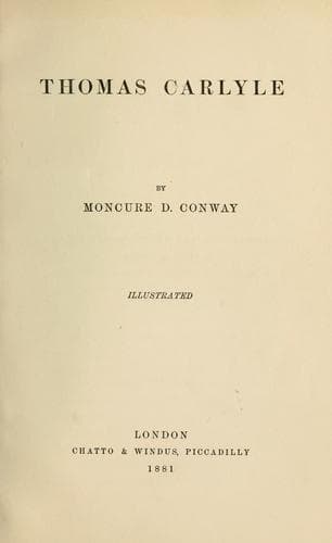 Tapa de Thomas Carlyle