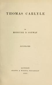 Tapa de Thomas Carlyle