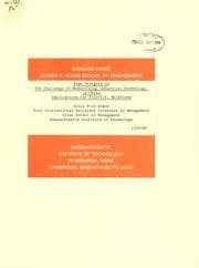 Tapa de Some thoughts on the challenge of modernizing industrial technology in China