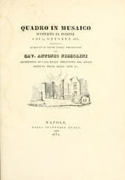 Tapa de Quadro in musaico scoperto in Pompei a di 24 ottobre 1831