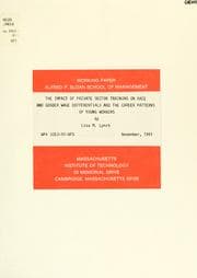Tapa de The impact of private sector training on race and gender wage differentials and the career patterns of young workers