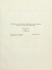 Tapa de Determinants of electronic integration in the insurance industry