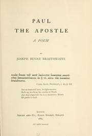 Tapa de Paul, the apostle