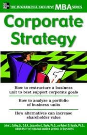 Tapa de Corporate Strategy
