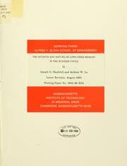 Tapa de The source and nature of long-term memory in the business cycle