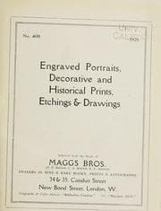 Tapa de Engraved portraits
