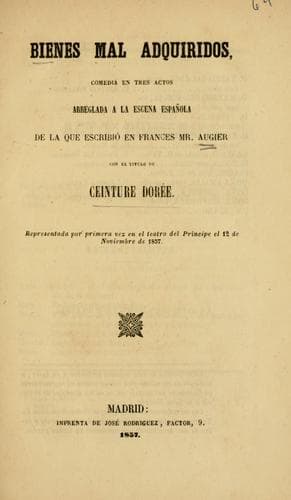 Tapa de Bienes mal adquiridos