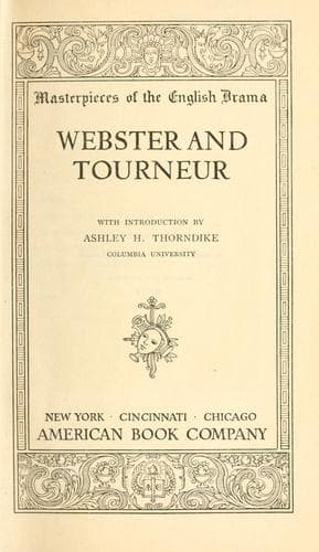 Tapa de Webster and Tourneur