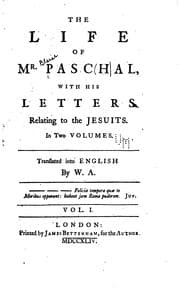 Tapa de The life of Mr. Paschal