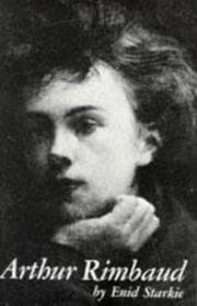 Tapa de Arthur Rimbaud