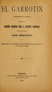 Tapa de El garrotín